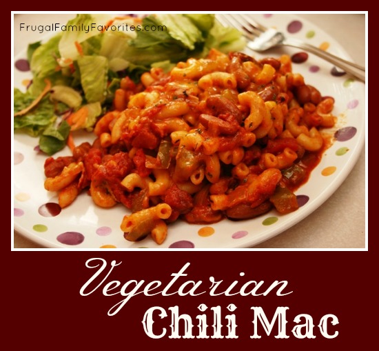 vegetarian chili mac recipe