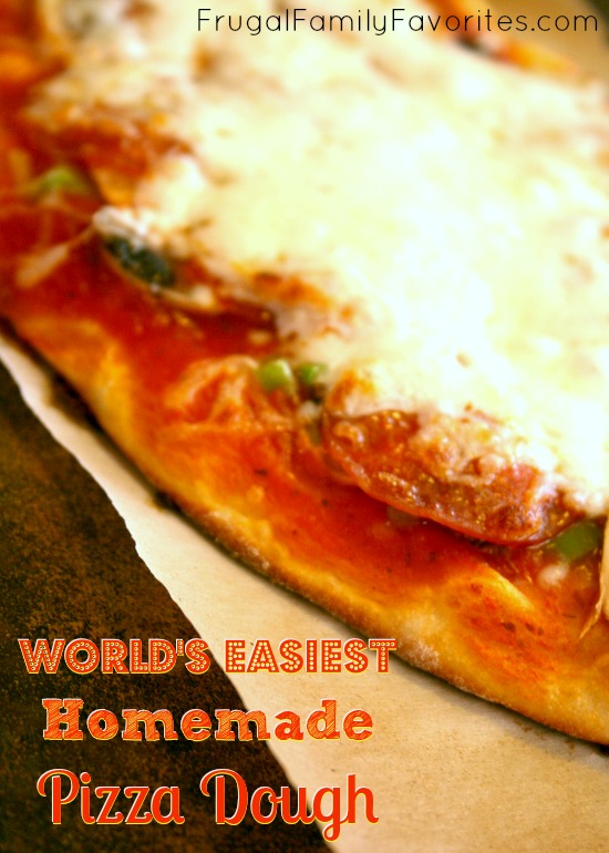 Super easy pizza dough recipe! At last!