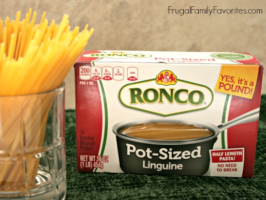 Ronco Pot-Sized Pasta: a great kitchen shortcut
