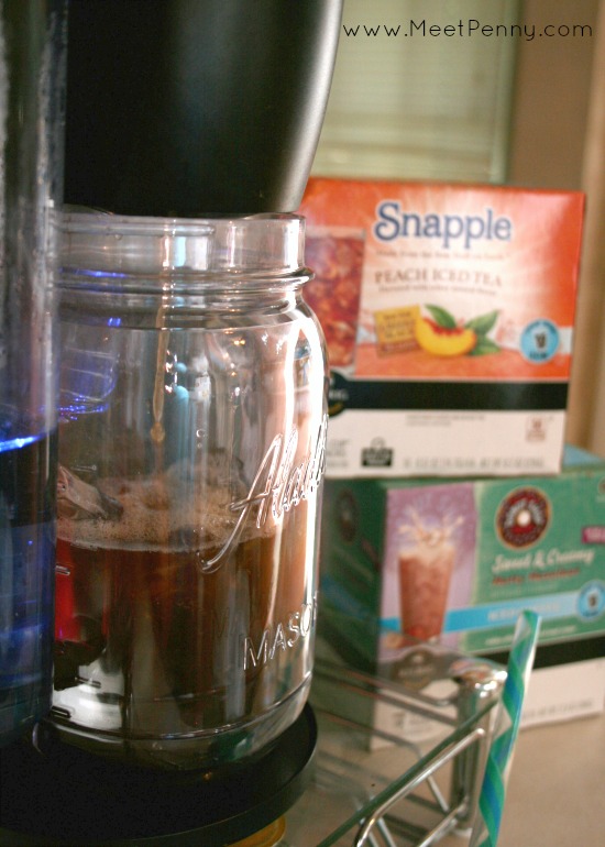 Yummy recipe for Snapple Brew Over Ice teas with your Keurig