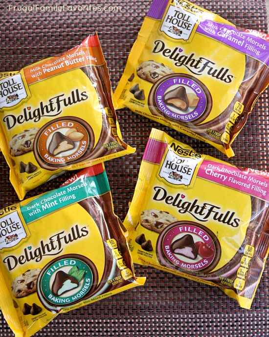 Nestle Toll House Delightfulls in fudge?! Oh yes! It would be an easy way to add a new twist to any holiday recipe like this Peanut Butter Cup Fudge.